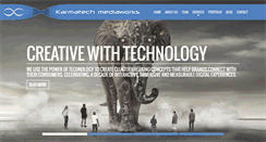 Desktop Screenshot of karmatech.in
